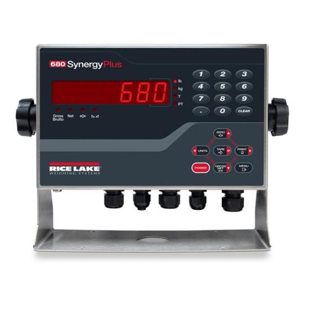 Rice Lake’s configurable 680 Synergy Series indicator